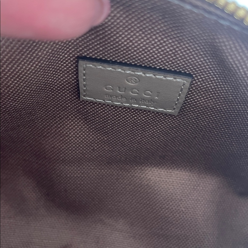 $2,400 New, Authentic GUCCI MINI SHOULDER BAG WITH GG SHADOW crossbody purse bag - Picture 12 of 17